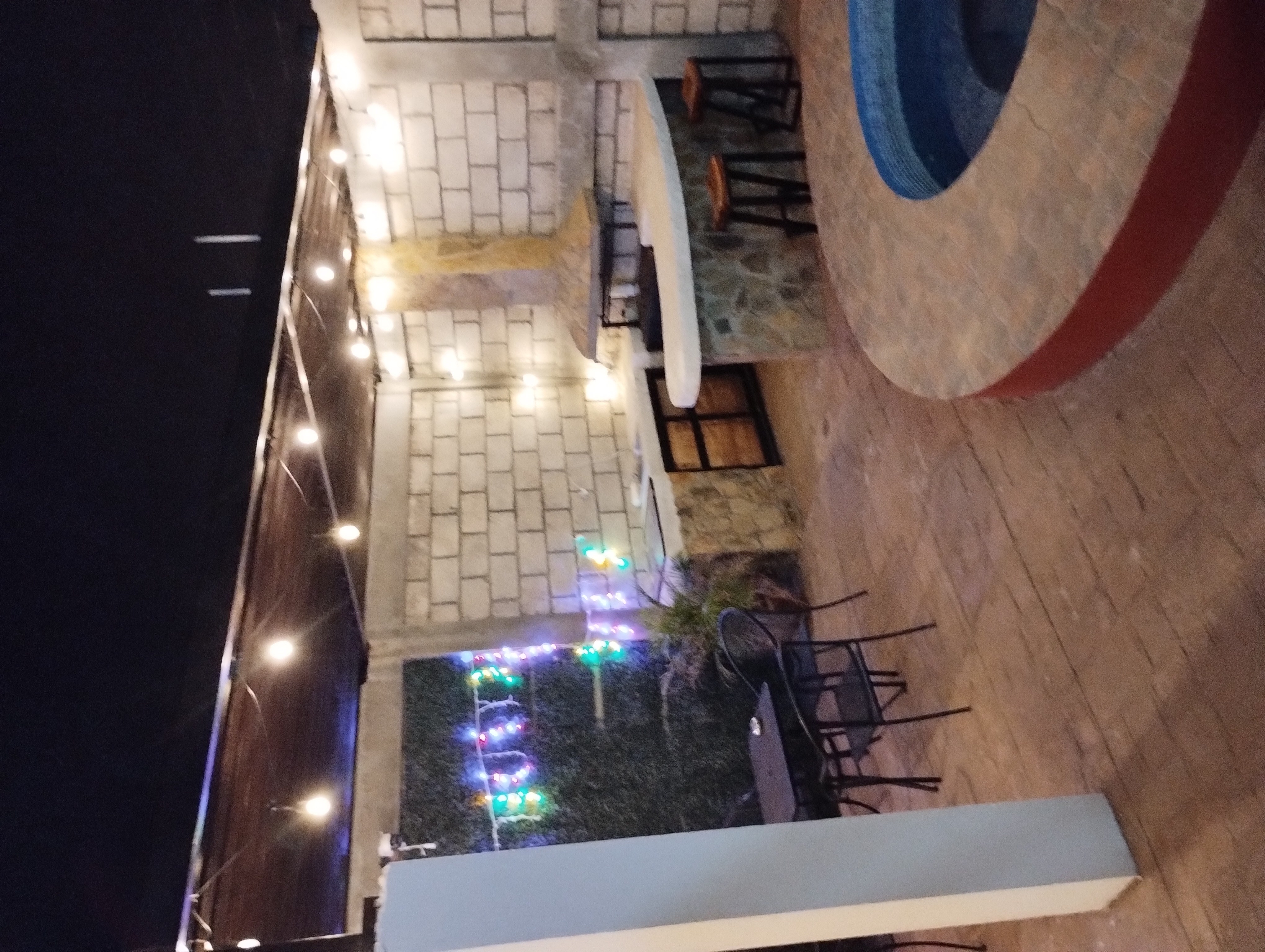 Asador y bar exterior